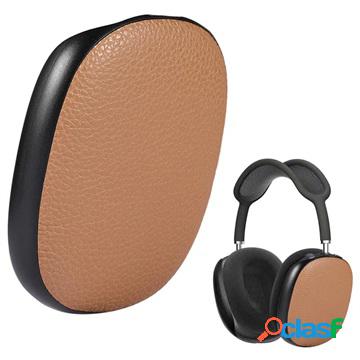 Custodia Rivestita in Pelle Litchi Textured per AirPods Max