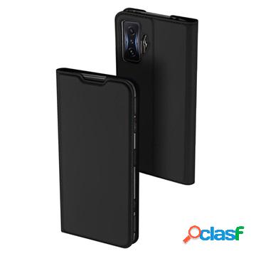 Custodia a Flip Dux Ducis Skin Pro per Xiaomi Poco F4 GT -