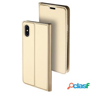 Custodia a Flip Dux Ducis Skin Pro per iPhone XS Max - Color