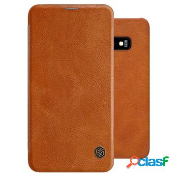 Custodia a Flip Nillkin Qin Series per Samsung Galaxy S10e -