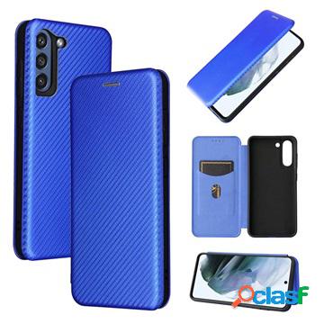 Custodia a Flip per Samsung Galaxy S21 FE 5G - Fibra di