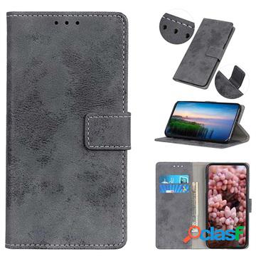 Custodia a Portafoglio Vintage per Motorola Moto G50 5G -