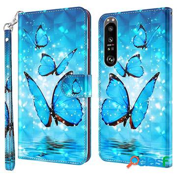 Custodia a Portafoglio Wonder Series per Sony Xperia 1 III -