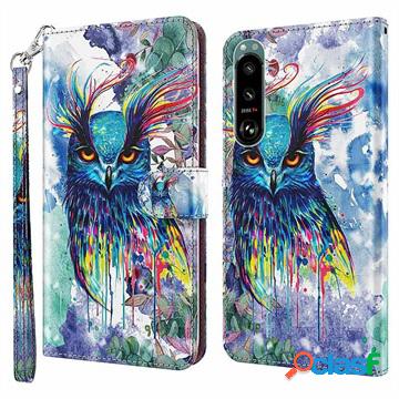 Custodia a Portafoglio Wonder Series per Sony Xperia 5 III -