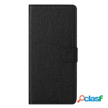 Custodia a Portafoglio per Motorola Moto G22 con Chiusura