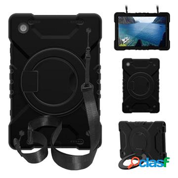 Custodia con Cinturino da Polso Heavy Duty 360 per Samsung