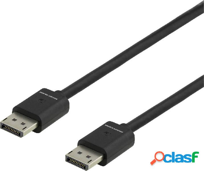 DELTACO GAMING DisplayPort Cavo Spina DisplayPort, Spina