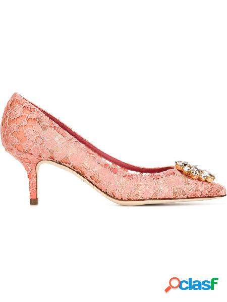 DOLCE E GABBANA DECOLLETÉ DONNA CD0066AL1988H200 SETA ROSA