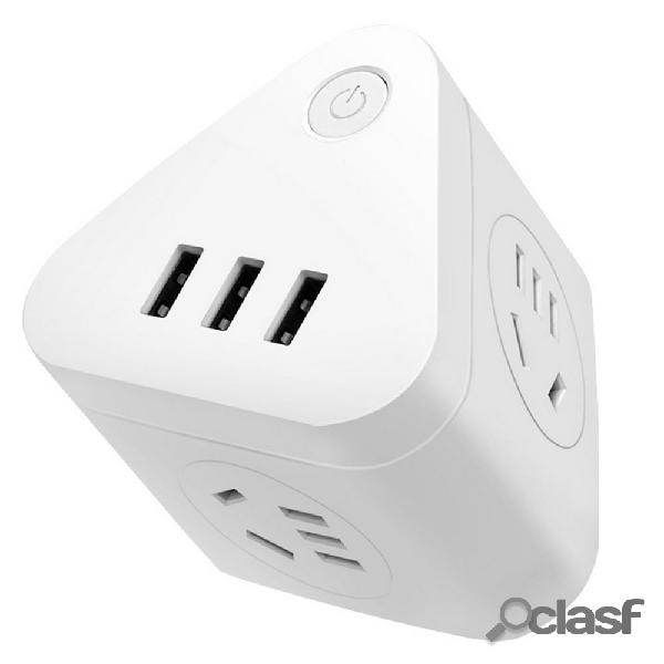 Deli 18322 Spina adattatore USB presa di corrente
