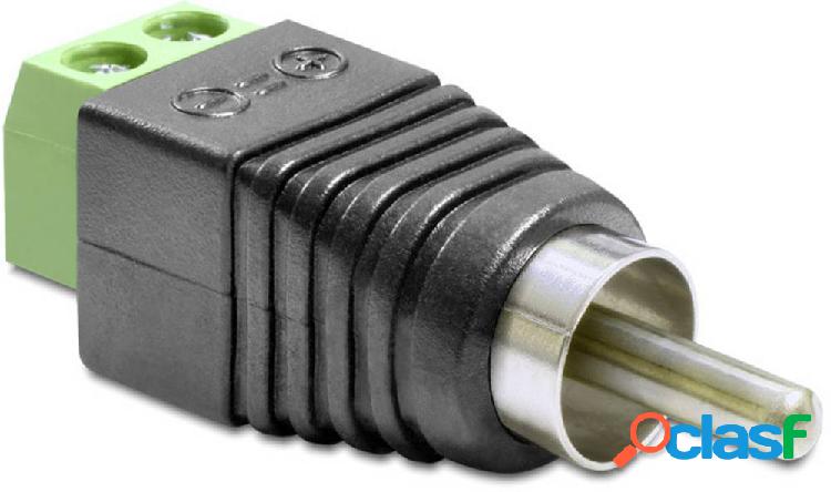 Delock 65417 RCA Adattatore [1x Spina RCA - 1x Conduttore a