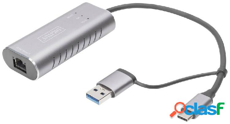 Digitus DN-3028 Adattatore di rete 2.5 GBit/s USB, USB 3.0,