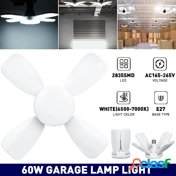 E27 60W LED Lampadina per garage2835SMD Officina deformabile