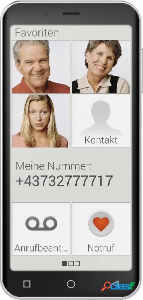 Emporia SMART.4 Smartphone 32 GB 12.7 cm (5 pollici) Nero