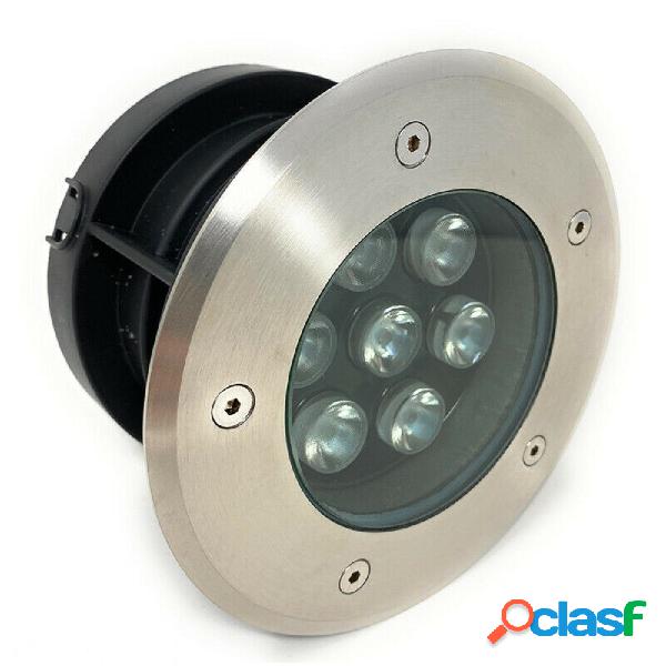 FARETTO INCASSO 7 W CALPESTABILE SEGNAPASSO IP67 LUCE 6500K