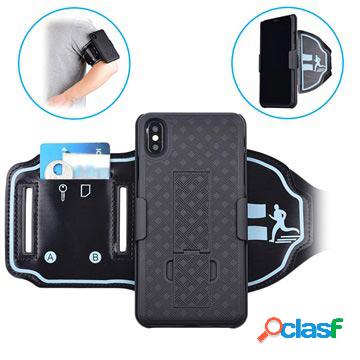 Fascia da Braccio Sportiva Staccabile 2 in 1 per iPhone XS