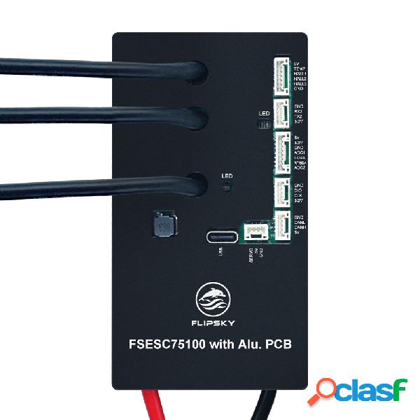 Flipsky 75100 con PCB in alluminio basato su VESC per