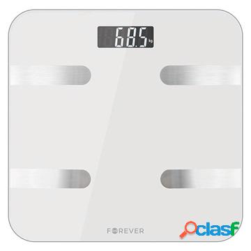 Forever AS-100 Analytical Smart Body Fat Scale - White