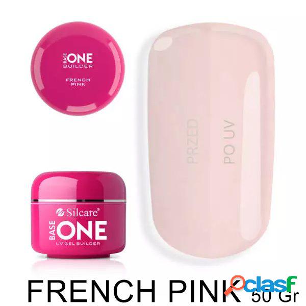 French Pink 50 gr gel monofase Silcare Base One Gel UV