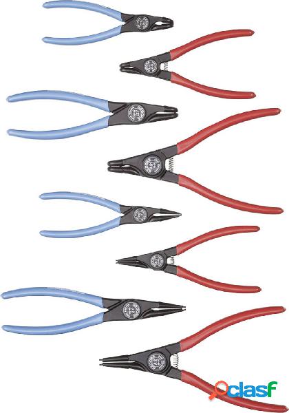 Gedore 1692275 Kit pinze per anelli di sicurezza Adatto per