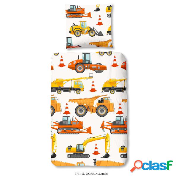 Good Morning Copripiumino per Bambini Working 135x200 cm