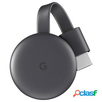 Google Chromecast 3.0 Media Streaming Player - Black