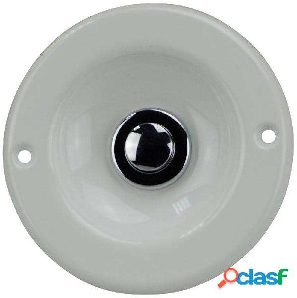 Grothe 64145 Tasto per campanello Bianco