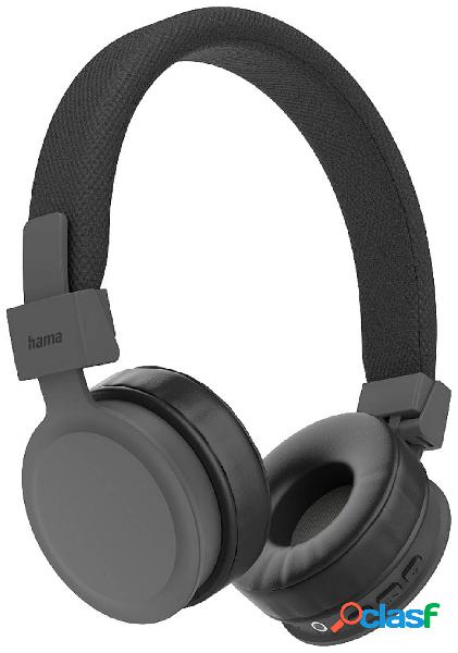Hama Freedom Lit Cuffie On Ear Bluetooth Stereo Nero