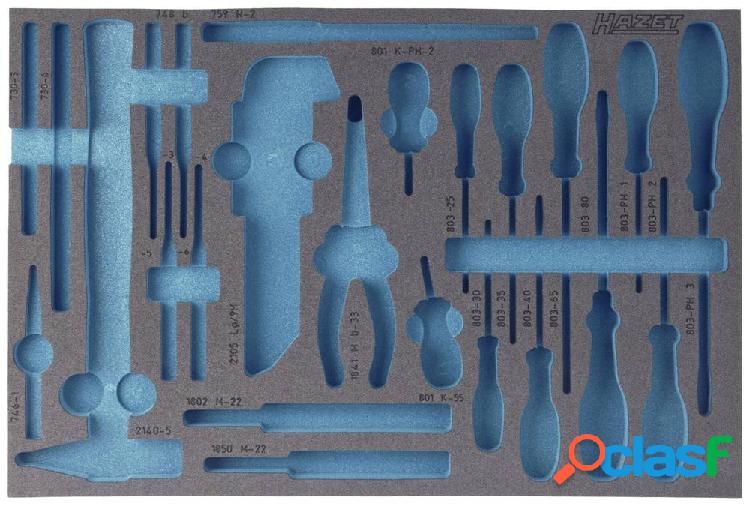 Hazet 163-120L 163-120L Inserto in schiuma (L x L) 519 mm x