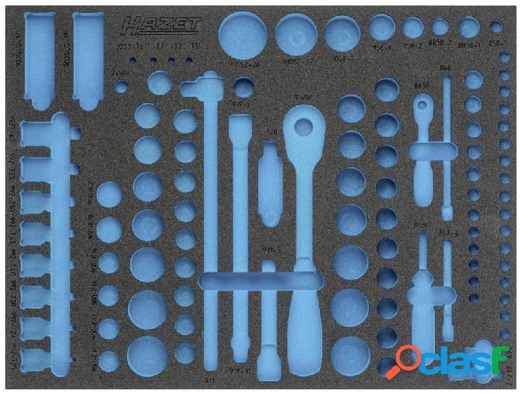 Hazet 163-369L 163-369L Inserto in schiuma (L x L) 519 mm x