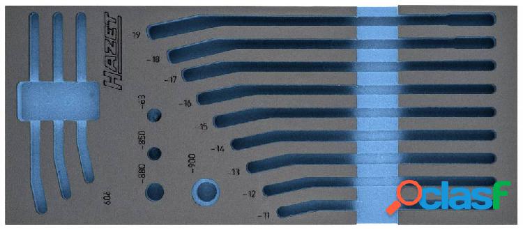 Hazet 163-515L 163-515L Inserto in schiuma (L x L) 172 mm x