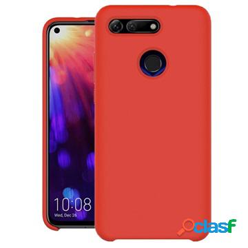 Honor View 20 Liquid Silicone Case - Red