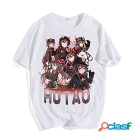 Inspired by Genshin Impact Hutao 100% Polyester T-shirt