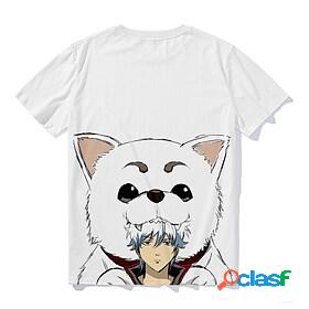 Inspired by Gintama Gintoki Sakata 100% Polyester T-shirt