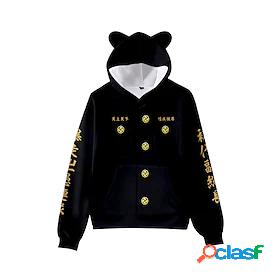 Inspired by Tokyo Revengers Draken Mikey Polyster Hoodie