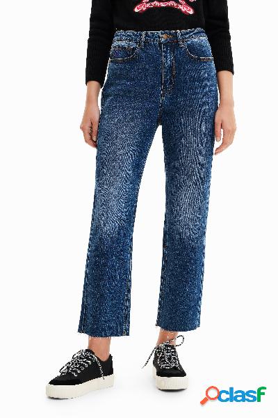 Jeans cropped dritti