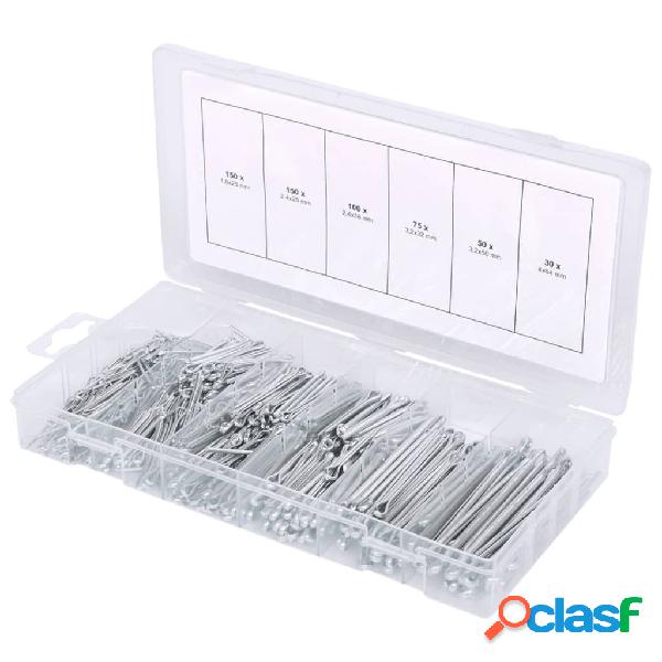 KS Tools Assortimento di Coppiglie 555 pz