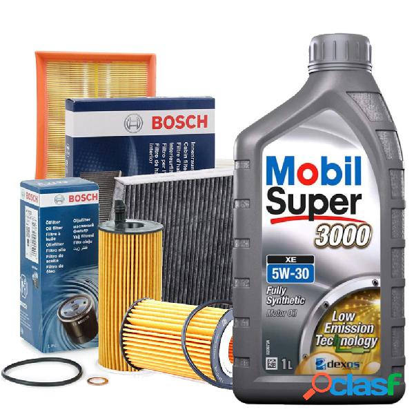 Kit Tagliando + Olio MOBIL BOSCH VW Golf VI