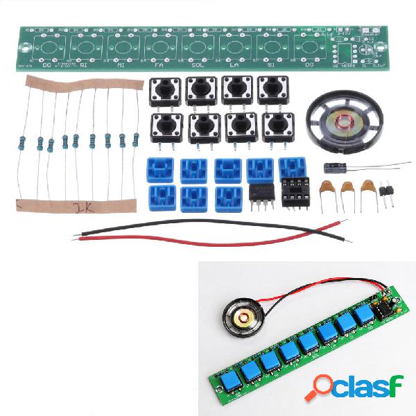 Kit elettronico fai-da-te Set NE555 Kit tastiera Otto note