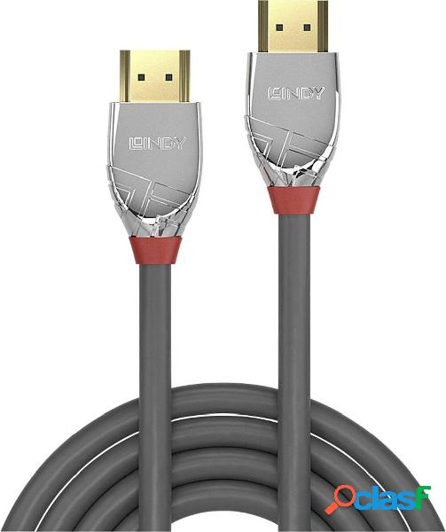 LINDY HDMI Cavo Spina HDMI-A, Spina HDMI-A 1.00 m Grigio