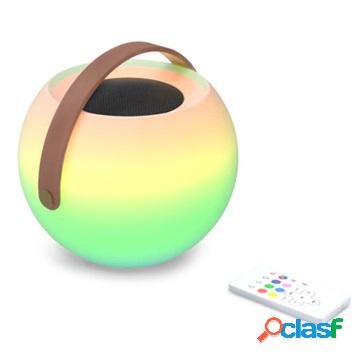 Lampada Multicolore con Altoparlante Bluetooth Ksix Bubble -