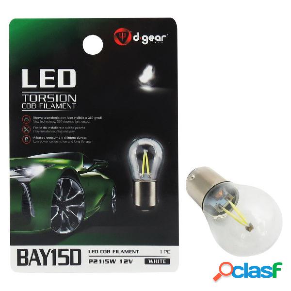 Lampadina BAY15D a led BAY15D Torsion COB filament - D-GEAR