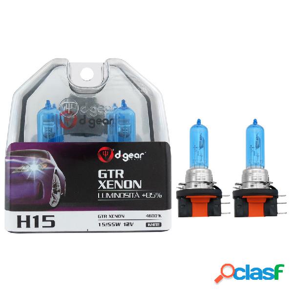 Lampadine Altri Attacchi H15 - GTR - Extreme White - D-GEAR