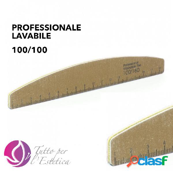 Lima 100/100 Professionale per unghie manicure Lavabile