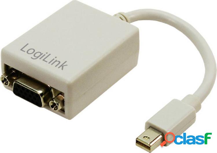 LogiLink CV0038 DisplayPort / VGA Adattatore [1x Spina Mini