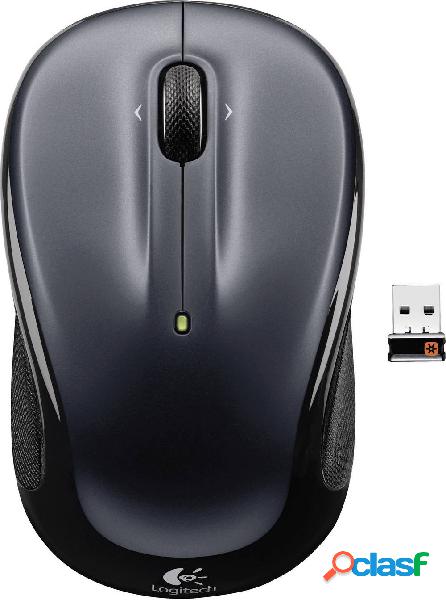 Logitech M325 Mouse wireless Senza fili (radio) Ottico Nero