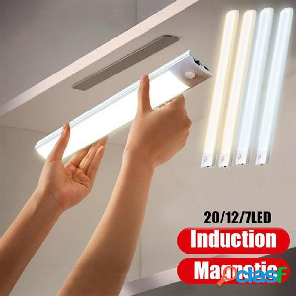 Luce notturna a LED Sensore di movimento Luci dellarmadio