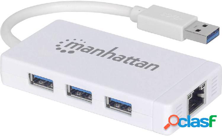 Manhattan 507578 Adattatore di rete 1 GBit/s USB 3.2 Gen 1