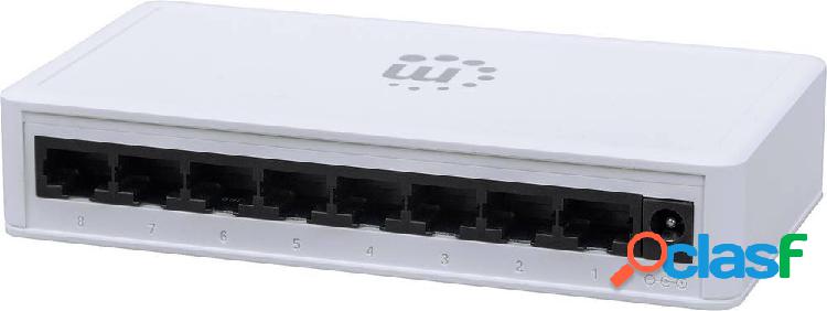 Manhattan 560702 Switch di rete 8 Porte 1 GBit/s