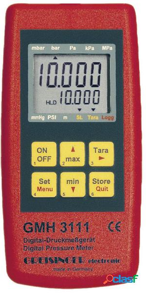 Manometro Greisinger GMH 3111 Pressione dellaria 0.0025 -