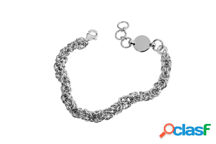 Maria Cristina Sterling Bracciale uomo argento a catena